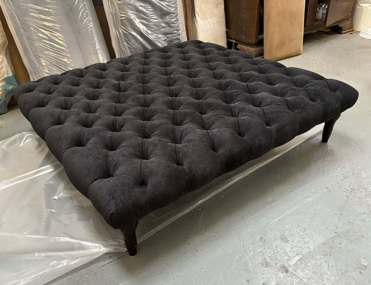 120cm x 120cm Chesterfield Footstool Coffee Table