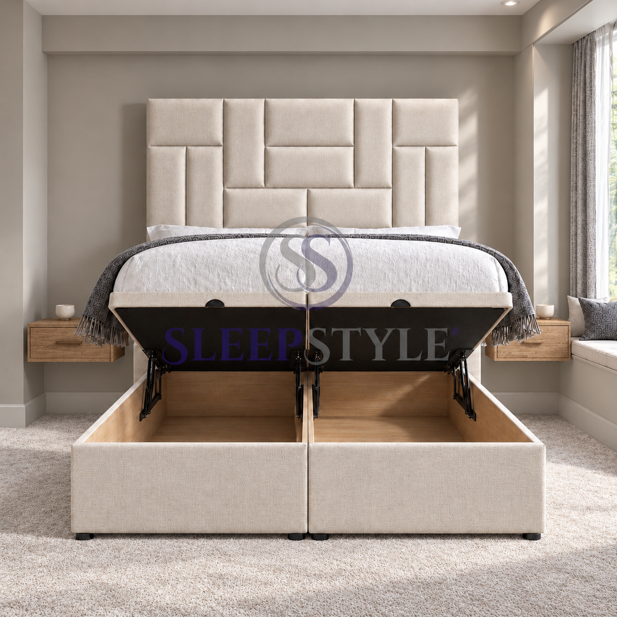 Belgravia Ottoman Divan Storage Bed