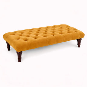 Sienna Chesterfield Upholstered Footstool / Coffee Table