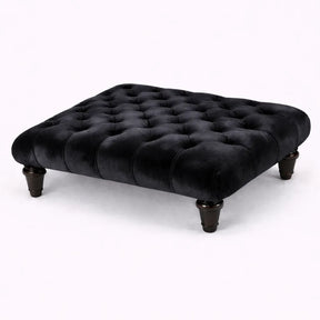Chesterfield Upholstered Footstool / Coffee Table