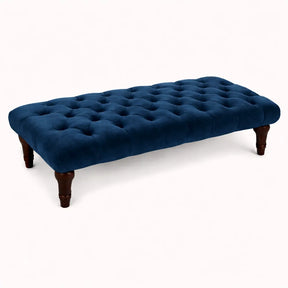 Sienna Chesterfield Upholstered Footstool / Coffee Table