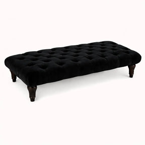 Sienna Chesterfield Upholstered Footstool / Coffee Table
