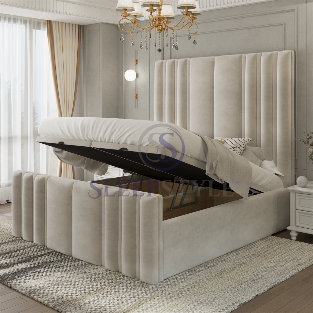 Elise Ottoman Storage Bed Frame