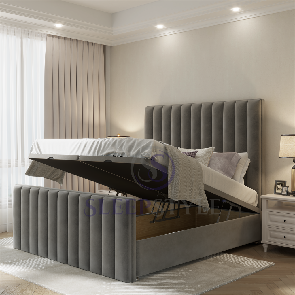 Solar Ottoman Storage Bed