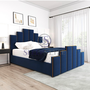 Tower Art Deco Bed Frame