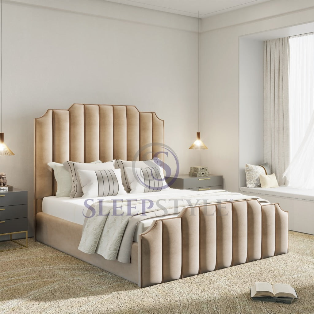 Lusso Art Deco Bed Frame