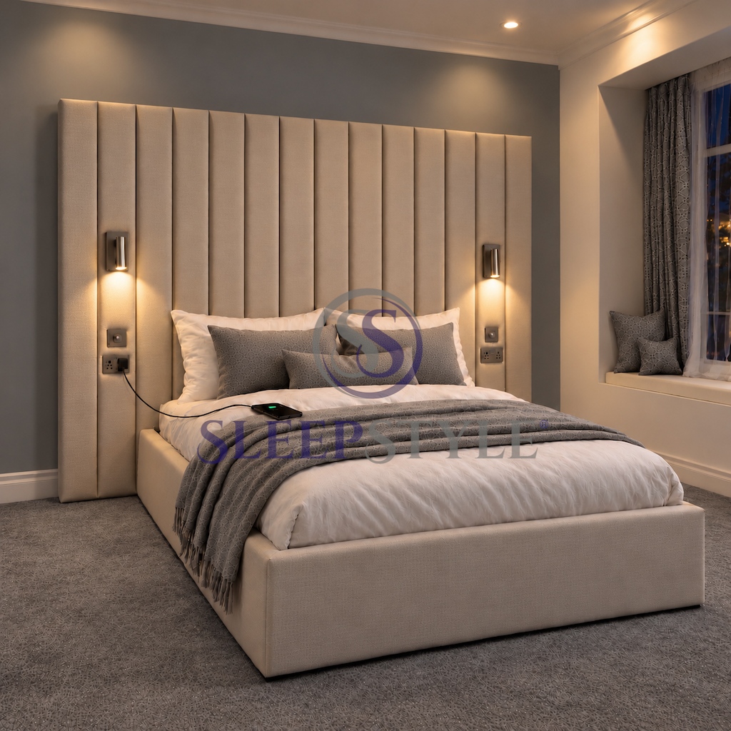 Elegance Upholstered Bed Frame