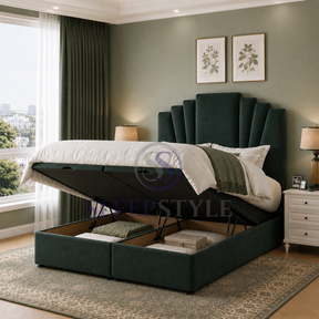 Rene Ottoman Storage Bed