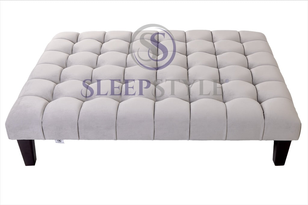 Cubix Upholstered Footstool / Coffee Table