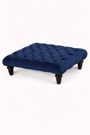 Chesterfield Upholstered Footstool / Coffee Table