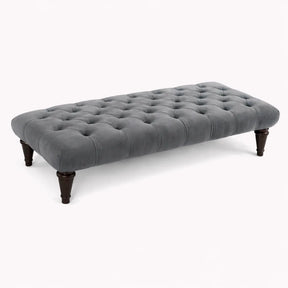 Sienna Chesterfield Upholstered Footstool / Coffee Table