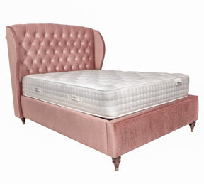 Lucille Chesterfield Winged Bed Frame