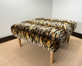 EX PHOTOSHOOT Large Nala Upholstered Footstool