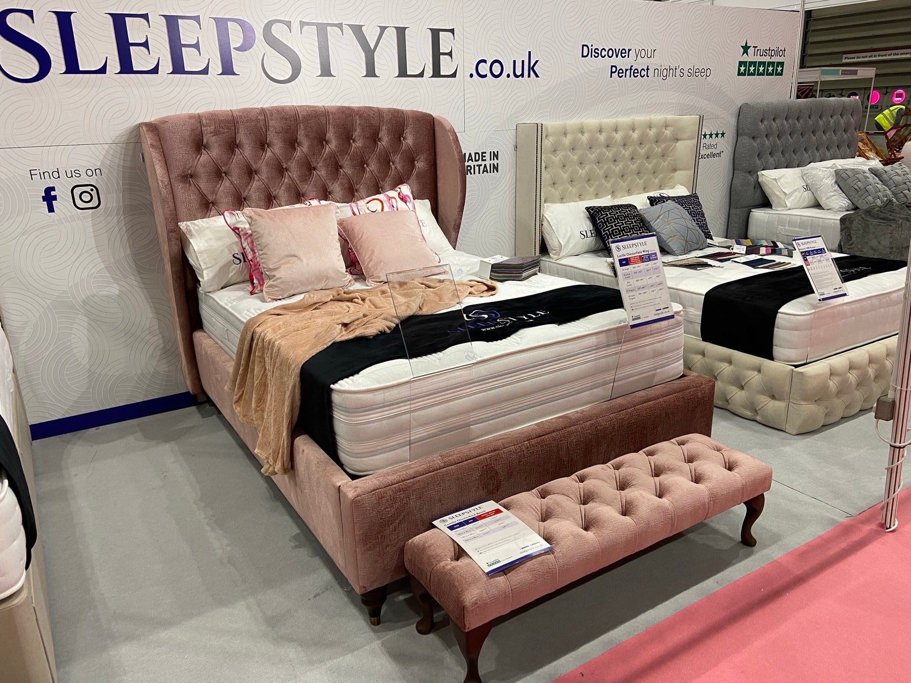 EX DISPLAY / PHOTOSHOOT Lucille Bed Frame