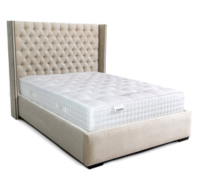 Olivia Winged Chesterfield Bed Frame