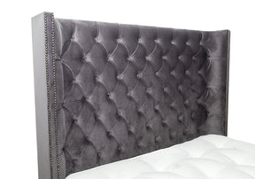 Emperor Winged Chesterfield  Bed Frame