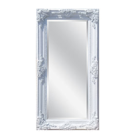 Ornate Silver Leaner Mirror