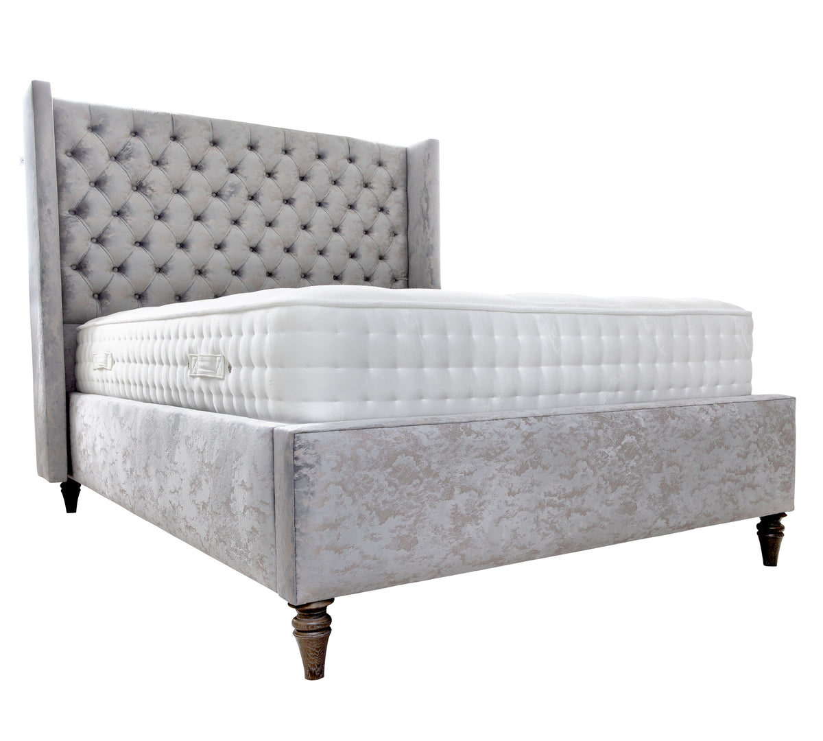Florence Chesterfield Winged Bed Frame