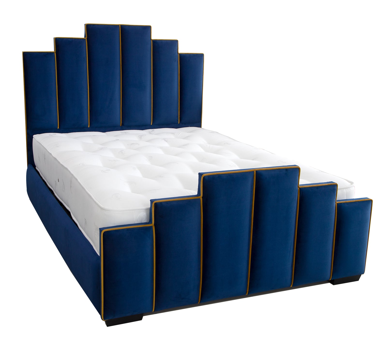 Tower Art Deco Bed Frame