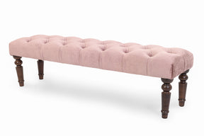 Chloe Chesterfield Upholstered Bench / Footstool